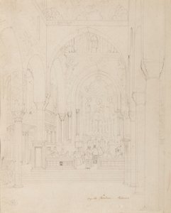 Sicília: Cappella Palatina, Palermo, c.1850 de Carl Friedrich Heinrich Werner