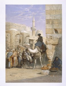 Doces de estrada no Cairo de Carl Friedrich Heinrich Werner