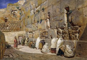O Muro das Lamentações, Jerusalém, 1863