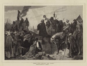 John Huss antes da estaca de Carl Friedrich Lessing