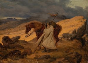 Cruzado de guarda nas montanhas. 1836