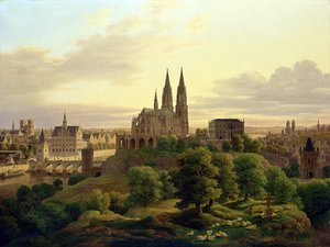 Uma cidade medieval em 1830, 1830