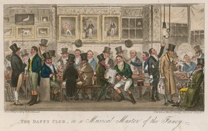 O Daffy Club ou um Musical Master of the Fancy de Carl Georg Adolph Hasenpflug