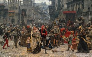Valdemar IV Atterdag (c.1320-75) Mantendo Visby para resgatar