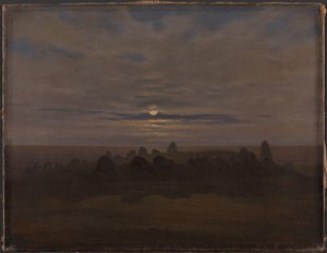 Monte da Idade da Pedra de Carl Gustav Carus