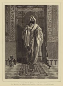 Um Bedawee Mugharibee na devoção de Carl Haag