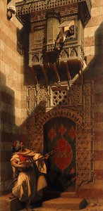 Uma serenata no Cairo; Uma Serenata no Cairo, 1893 de Carl Haag