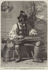 Um compositor tirolês de Carl Haag