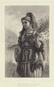 Um jovem druida de Carl Haag