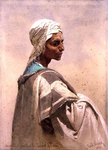 Auwatt, um Servo no Convento do Sinai de Carl Haag