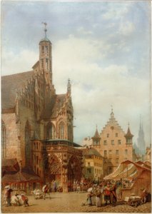 A Igreja de Nossa Senhora de Nuremberga de Carl Haag
