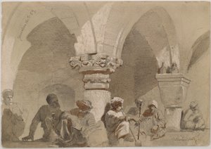 Fumadores de Cachimbo, Jerusalém de Carl Haag