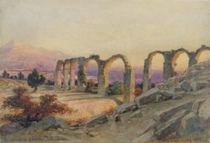 O Aqueduto de Salona, Dalmácia, 1854