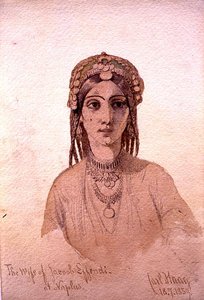 A Esposa de Jacob Effendi na Naplus de Carl Haag