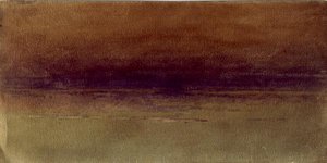 Esboço de aquarela (aquarela sobre papel) de Carl Haag