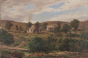 Rancho Klappenbach perto de Johnson City, Texas de Carl Hermann Frederick Lungkwitz