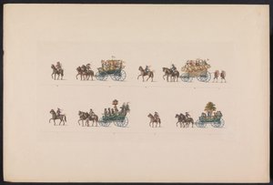 Optocht bij het huwelijk van Prinses Sophie, 1842 (plaat 5)
Lembranças de um casamento de camponeses da Turíngia, executado para celebrar a feliz entrada do Grão-Duque Hereditário Carl Alexander da Saxónia Weimar-eisenach com a Grã-Duquesa Sophi de Carl Hess