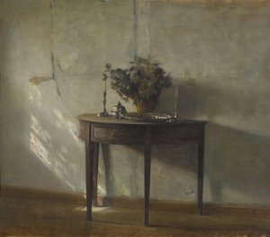 Um interior iluminado pelo sol