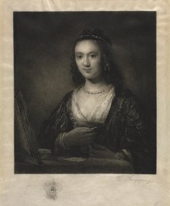 Retrato de uma Mulher. de Carl Köpping