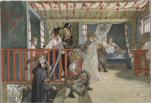 Um Dia de Festa de Carl Larsson