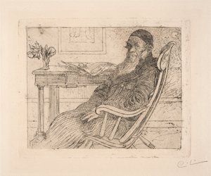 O meu pai, Olof Larsson (1903) de Carl Larsson