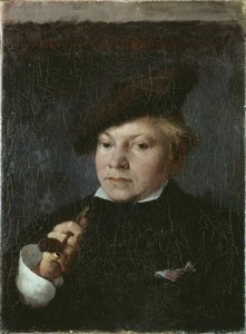 O artista Carl Skanberg, 1878 de Carl Larsson
