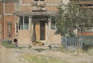 The Verandah, da série A Home, c.1895 (wc no papel)