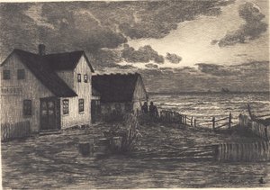 Casa à beira-mar. Tisvilde