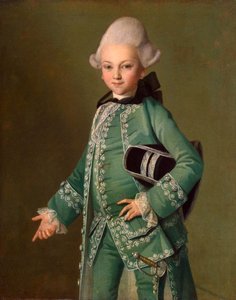 Retrato do Conde Alexei Bobrinsky quando criança