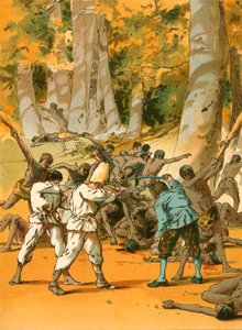 Um conflito sanguinário para Robinson Crusoe de Carl Marr