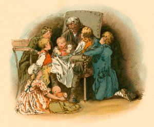 Robinson Crusoe em casa novamente de Carl Marr