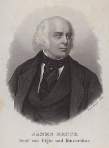 James Bruce, 8º Conde de Elgin, governador colonial britânico e diplomata (gravura)