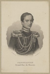 Konstanty Mikołajewicz Romanow (1827 São Petersburgo - 1892 Pawłowsk) - grão-duque da Rússia, general e vice-rei do Reino da Polónia, presidente do Conselho de Estado da Polónia do Congresso, almirante da frota
