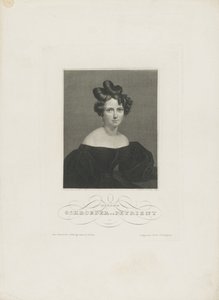 Retrato do cantor de ópera Wilhelmine Schröder-Devrient 1804-1860, c. 1840