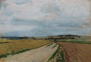 Noite de estudo do humor, Michelhausen (Plankenberg) de Carl Moll
