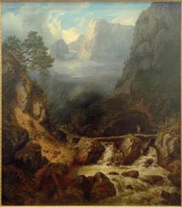 C.Morgenstern, The Waldbachstrub perto de Hallstatt