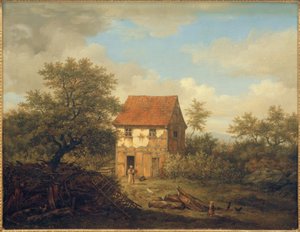 C.Morgenstern, jogo em Schloss Nascido em Taunusgebirge de Carl Morgenstern
