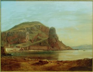 C.Morgenstern, Terracina com a pedra dos peixes, humor da noite de Carl Morgenstern