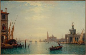 Veneza, Grande Canal, S.Giorgio ... - C.Morgenstern de Carl Morgenstern