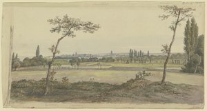 Vista de Frankfurt am Main de Carl Morgenstern