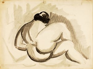Nu feminino de Carl Newman