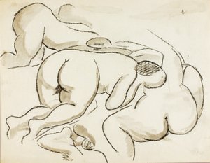 Composição de nu feminino de Carl Newman