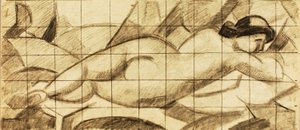 Nu feminino, reclinado de Carl Newman