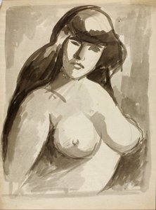 Torso feminino nu de Carl Newman