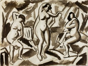 Três nus femininos de Carl Newman