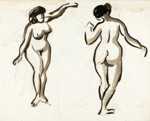 Dois nus femininos de Carl Newman