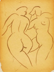 Dois nus femininos de Carl Newman