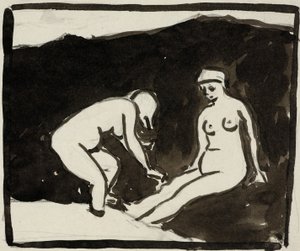 Dois nus femininos de Carl Newman