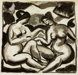 Dois nus femininos de Carl Newman