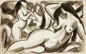 Dois nus femininos de Carl Newman